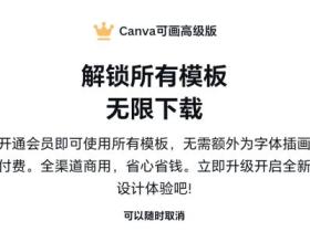 canva高级版